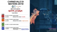Carnevale 2019, Matera in festa con il programma di “Arti in Strada”