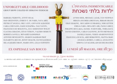 Si inaugura a Matera la mostra Unforgettable Childhood