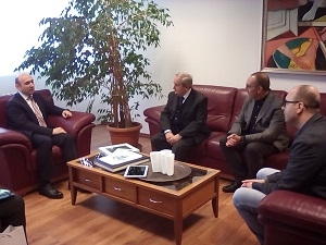 Il sindaco ha incontrato l&#039;Ambasciatore in Italia dell&#039;Azerbaigian