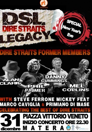 Nel 2017 con la storia del rock. Concerto dei Dire Straits Legacy